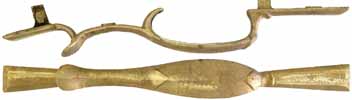Triggerguard, Berks County, sand cast brass